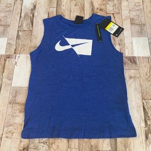 NWT - Nike Blue Tank Top for Boys Size S